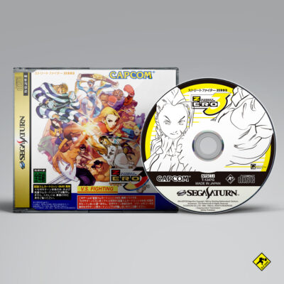 Street Fighter Zero 3 - Sega Saturno - Prensado (2)