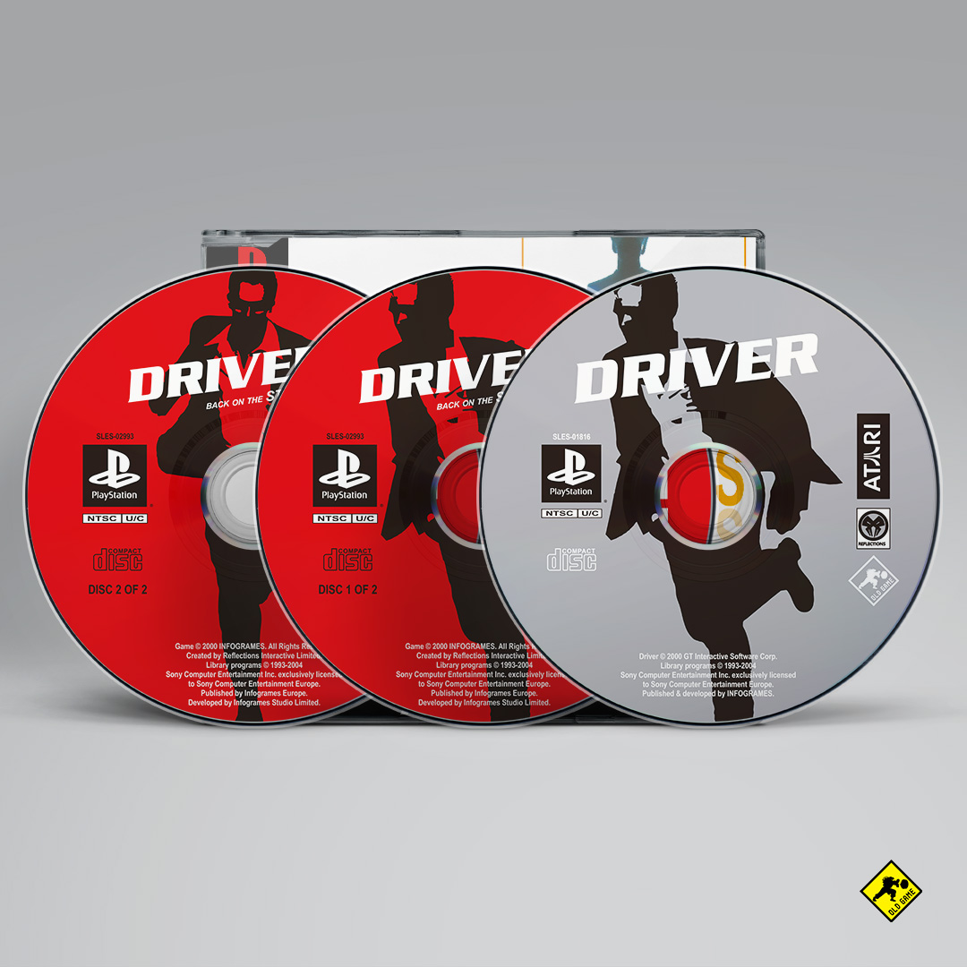 Driver Collection e Final Fantasy Chronicles (FF4+Chrono Trigger) de PS1:  réplicas prensadas OLDGAME 