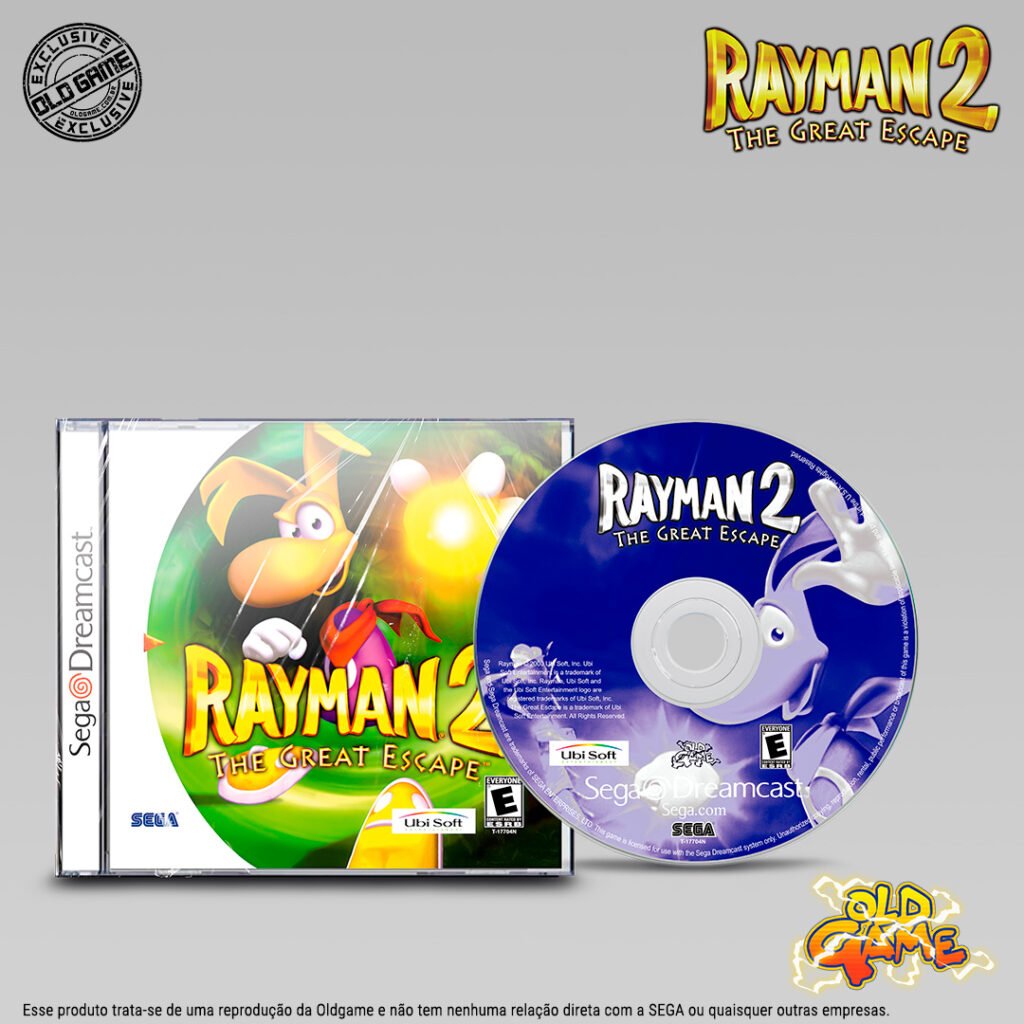 Sega Dreamcast - Rayman 2 (Gebraucht) in Inwil für CHF 23 – mit