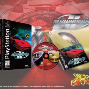 LONGBOX NEED FOR SPEED 2 - C/ MIDIA PRETA - PSONE - PRÉ-VENDA