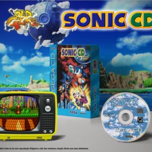 LONGBOX SONIC CD - SEGA CD - PRÉ-VENDA