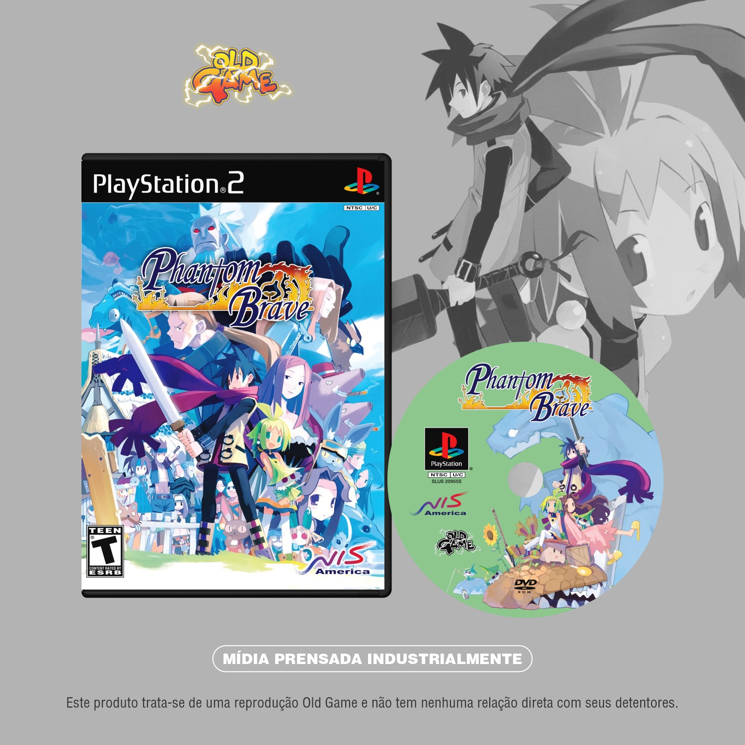 PHANTOM BRAVE PS2 - SLUS-20955 PHANTOM BRAVE PS2 - Imagem 1