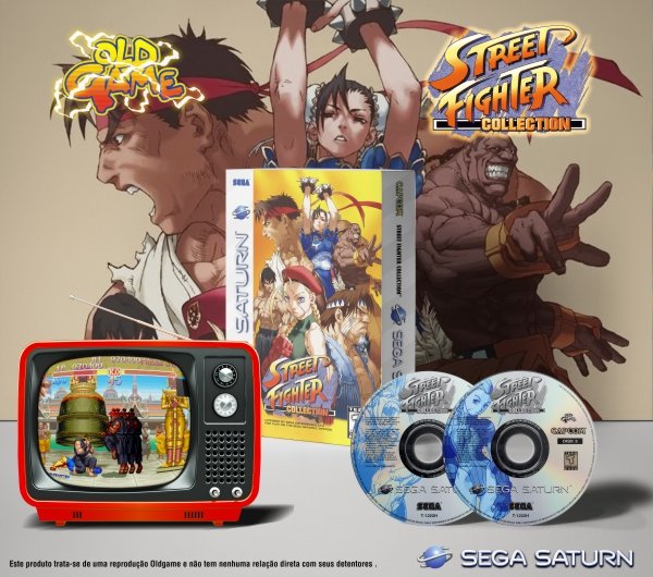 T-1222H - STREET FIGHTER COLLECTION - SATURNO LONGBOX STREET FIGHTER COLLECTION - SATURN - Imagem 1